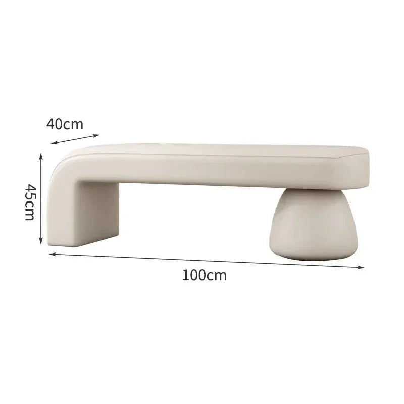 Nordic Home Furniture Shoe Changing Stool Bedroom Bed End Stools Ottomans Sofa Bench Clothing Store